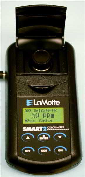 LaMotte 5-0086 Multiwavelength Colorimeter Square Cuvette Adapter 