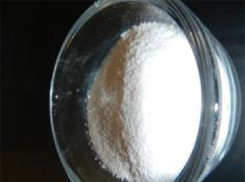 Brand B – fine powder, fairly uniform consistency, absorbs moisture from the air.
