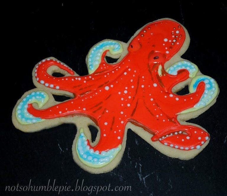 Cephalopod Holiday Cookies