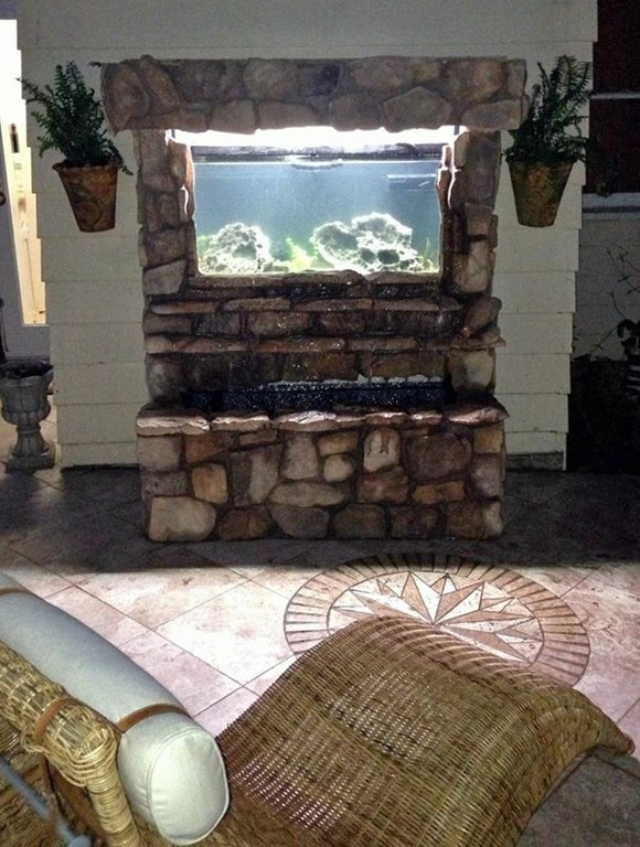 Fountain Fish Tank