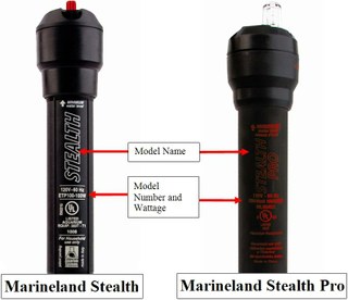 Recall of Marineland Stealth and Stealth Pro 