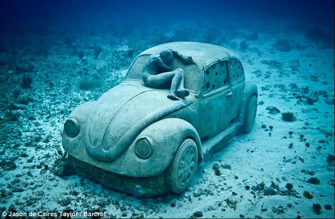 The VW Bug Artificial Reef