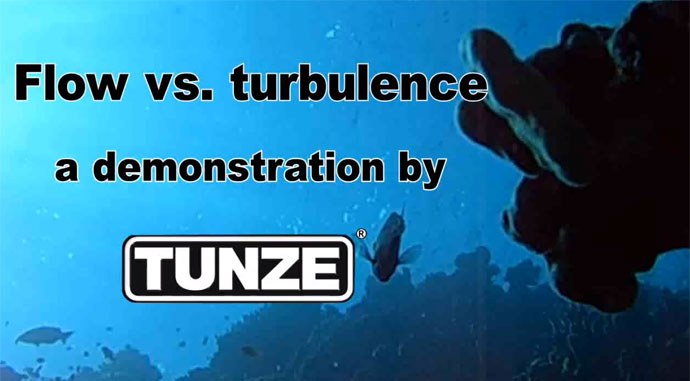 Tunze issues press release explaining their 'Flow vs Turbulence' video