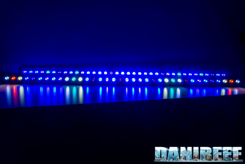 The new Orphek OR2 Reef Day Plus LED bars tested in our DaniReef LAB